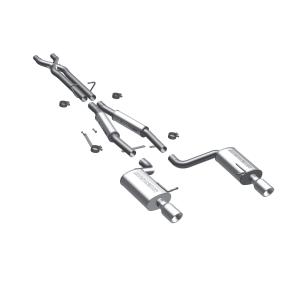 2004 Audi S4; 4.2, 8V, 2006 Audi S4; 4.2, 8V, 2005 Audi S4; 4.2, 8V Magnaflow Cat-Back Exhaust with 5