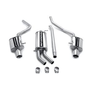 2003 Audi A4; 1.8, 4L, 2004 Audi A4; 1.8, 4L, 2002 Audi A4; 1.8, 4L, 2005 Audi A4; 1.8, 4L Magnaflow Cat-Back Exhaust with 4