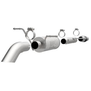 2014 GMC Sierra 1500; 5.3, 8V Magnaflow Cat-Back Exhaust (Turn Down In Front Of Rear Tire)