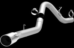 2012 GMC Sierra 2500 HD; 6.6, 8V, 2013 GMC Sierra 2500 HD; 6.6, 8V, 2011 GMC Sierra 2500 HD; 6.6, 8V Magnaflow Filter-Back Exhaust with 5