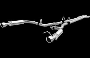 15-16 Ford Mustang (V 6 3.7 LGAS) MagnaFlow Exhaust System - Cat Back, Competition Series