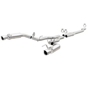 15-16 Ford Mustang (L 4 2.3 LGAS) MagnaFlow Exhaust System - Cat Back, Clamp-On