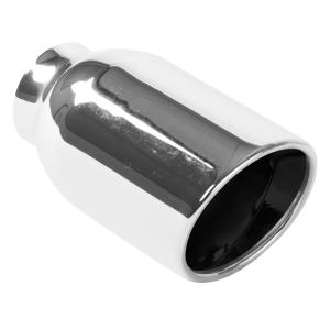 All Vehicles (Universal) Magnaflow 15° Slant Cut Tip - Double Wall - Weld On - Rolled Edge - Round (4