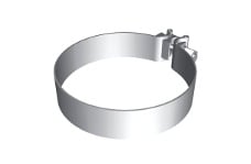 Universal MagnaFlow MAG Clamps - Clamp 5.00inch TORCA SS 1.25inch 10pk