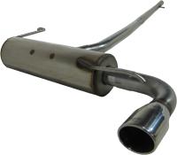 07-08 Compass Base, Limited, Sport, 07-08 Patriot Base, Limited, Sport MBRP Exhaust System - Pro Series (Cat Back Single Side Exit Exhaust System) (T409 Stainless Steel) (Includes Muffler, Tailpipe, Exhaust Tip)