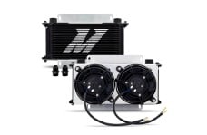 Universal Mishimoto MM Oil Cooler - Kits - Universal Oil Cooler Kit - 19 Row Cooler and 2x5in Fans