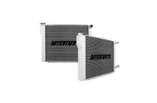 Universal Mishimoto MM Radiators - Alum Race - Universal Dual Pass Race Radiator 27x19x3 Inches Aluminum Radiator