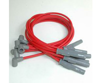 62-75 K20 Pickup, 62-76 C20 Pickup, 62-76 C30 Pickup, 66-73 Chevelle, 66-74 Corvette, 67-70 Camaro, 67-74 C15/C1500 Pickup, 67-74 C25/C2500 Pickup, 67-74 C35/C3500 Pickup, 67-74 K25/K2500 Pickup, 68-74 C10 Suburban, 68-75 K10 Pickup, 68-75 K10 Suburban, 68-76 C10 Pickup, 68-76 C20 Suburban, 68-80 K30 Pickup, 69-70 Nova, 69-74 K35/K3500 Pickup, 70-76 Monte Carlo, 73-74 G10 Van, 73-75 G20 Van, 73-75 G30 Van, 73-75 K20 Suburban, 73 Blazer, 75 Blazer K5 MSD Ignition Custom Spark Plug Wire Set - Red Super Conductor 8.5mm