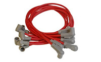 55-74 Corvette, 61-74 C10 Pickup, 61-74 C20 Pickup, 61-74 C30 Pickup, 61-74 K10 Pickup, 61-74 K20 Pickup, 62-74 Nova, 64-73 Chevelle, 67-74 C15/C1500 Pickup, 67-74 C25/C2500 Pickup, 67-74 C35/C3500 Pickup, 67-74 Camaro, 67-74 K15/K1500 Pickup, 67-74 K25/K2500 Pickup, 67-74 K35/K3500 Pickup, 68-74 C10 Suburban, 68-74 C20 Suburban, 68-74 G10 Van, 68-74 G20 Van, 68-74 K10 Suburban, 68-74 K20 Suburban, 68-74 K30 Pickup, 69-74 Blazer, 70-74 Monte Carlo, 71-74 G30 Van MSD Ignition Spark Plug Wire Set - w/Socket Distributor Cap - Socket Style - Red Super Conductor 8.5mm