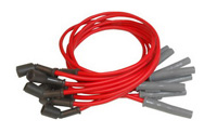 02-06 Escalade, 04-05 Cts, 04-06 Gto, 07 Grand Prix, 97-07 Corvette, 98-02 Camaro Ss, 98-02 Firebird MSD Ignition Custom Spark Plug Wire Set - Red Super Conductor 8.5mm