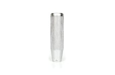 Universal NRG Shift Knobs - Shift Knob Knurl Hidden Gem Short Silver