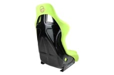 Universal NRG Seats - Single - FRP Bucket Seat PRISMA Edition - Medium (Neon Green/ Pearlized Back)