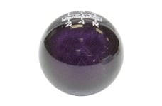 Universal NRG Shift Knobs - Universal Ball Style Shift Knob - Heavy Weight 480G / 1.1Lbs. - Green/Purple (5 Speed)