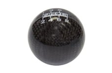 Universal NRG Shift Knobs - Universal Ball Style Shift Knob - Black Carbon Fiber (6 Speed Pattern)