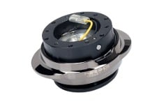 Universal NRG Quick Release - Gen 2.2 - Quick Release Kit - Black Body/ Black Chrome Oval Ring