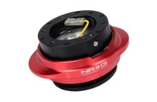 Universal NRG Quick Release - Gen 2.2 - Quick Release Kit - Black Body/ Red Oval Ring