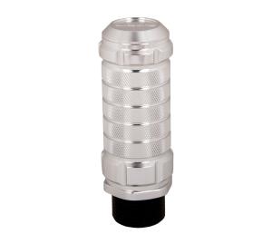 Hyundai Genesis, Hyundai Accent, Hyundai Tiburon, Hyundai Veloster, Hyundai Elantra, Mitsubishi 3000GT, Mitsubishi Eclipse, Mitsubishi Lancer, Mitsubishi Evolution, Mitsubishi Galant, Nissan 200sx, Nissan 240sx, Nissan Maxima, Nissan Altima, Nissan 350z, Nissan 370z, Nissan Sentra, Nissan Cube, Subaru Impreza, Subaru BRZ, Subaru Forester, Subaru Legacy NRG Stealth Adjustable Shift Knob - Silver