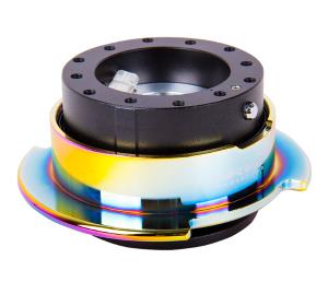 Universal (can work for all vehicles) NRG Gen 2.5 Quick Release -Black with NeoChrome Ring