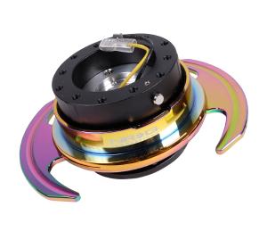 All Jeeps (Universal), All Vehicles (Universal) NRG Innovations Gen 3.0 Quick Release Kit w/ Handles (Black Body/Black Ring)