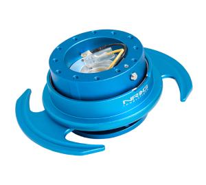 All Jeeps (Universal), All Vehicles (Universal) NRG Innovations Gen 3.0 Quick Release Kit w/ Handles (Blue Body/Blue Ring)