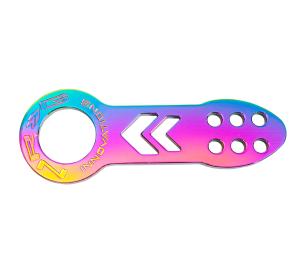 Universal (Can Work on All Vehicles) NRG Tow Hook - Front, Neo Chrome Dip