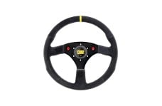 Universal OMP ALU Steering Wheel - 320 ALU SP Steering Wheel Black