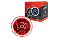 Universal Oracle ORL Headlight Assemblies - Pre-Installed Lights 5.75 IN. Sealed Beam - Red Halo