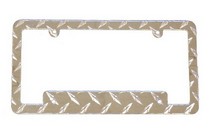 All Jeeps (Universal), All Models Owens RaceMates Diamond Tread License Plate Holder