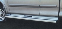 1997-1998 F250 Light Duty Pickup Super/Quad Cab W/O Flares, 1997-2003 Ford F150 Light Duty Pickup Super/Quad Cab W/O Flares, 2004 Heritage Owens ClassicPro Series Running Boards (2-Inch Bright Extruded Aluminum) W/O Flares