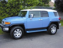 2007-2010 Toyota FJ Cruiser  Owens GlaStep Custom Molded Fiberglass Running Boards 