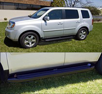 2009-2011 Honda Pilot Boards Only Owens Premier Series Custom Molded ABS Running Boards order brackets 10-1196