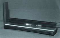 1970-2003 Dodge Vans Full Size 109-inches Wheel Base Owens Classic Series Running Boards (4-Inch Black Extruded Aluminum) 