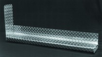 1970-2003 Dodge Vans Full Size 109-inches Wheel Base Owens Classic Series Running Boards (4-Inch Diamond Tread) 