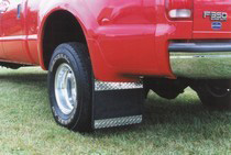 1988-2000 Chevrolet C/K Classic Pick Up DWD, 1988-2000 GMC C/K Classic DWD Owens 19x24 DWD Rubber Mud Flaps with Diamond Tread Insert