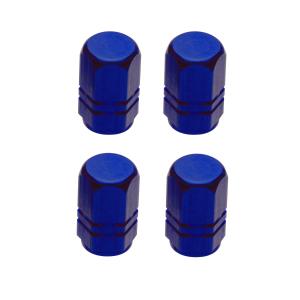 All Jeeps (Universal), Universal Pilot Tuner Tire Valve Stem Caps (Blue)