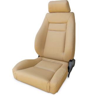 All Jeeps (Universal), Universal - Fits All Vehicles Procar Racing Seat - Elite Series 1100, Beige Vinyl (Left)