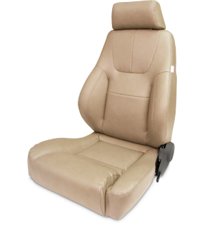 All Jeeps (Universal), Universal - Fits All Vehicles Procar Racing Seat - Elite Lumbar Series 1200, Beige Vinyl (Left)