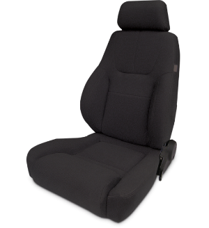 All Jeeps (Universal), Universal - Fits All Vehicles Procar Racing Seat - Elite Lumbar Series 1200, Black Velour (Left)