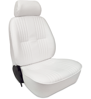 All Jeeps (Universal), Universal - Fits All Vehicles Procar Racing Seat - Pro 90 Series 1300, White Vinyl (Right)