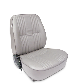 All Jeeps (Universal), Universal - Fits All Vehicles Procar Racing Seat - Pro 90 Low Back Series 1400, Grey Vinyl (Right)