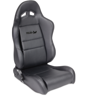 All Jeeps (Universal), Universal - Fits All Vehicles Procar Racing Seat - Sportsman Series, Black Synthetic Leather (Right)