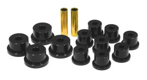 85-88 Suzuki Samurai Prothane Leaf Spring Bushings - Front/Rear Spring Eye and Shackle (Black)