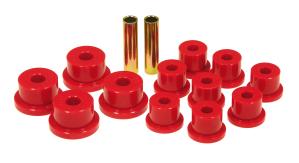 85-88 Suzuki Samurai Prothane Leaf Spring Bushings - Front/Rear Spring Eye and Shackle (Red)