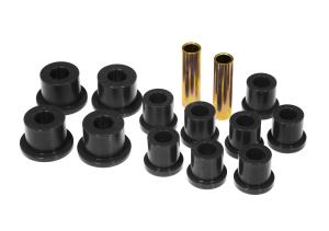 1984-1988 Toyota 4Runner , 1984-1988 Toyota Pickup  Prothane Rear Leaf Spring Eye and Shackle Bushings Kit - Black