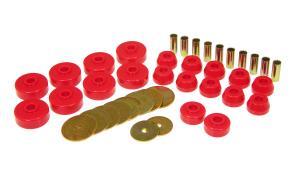 1984-1988 Toyota 4Runner  Prothane Body Mount Bushings and Radiator Support Bushings - Red