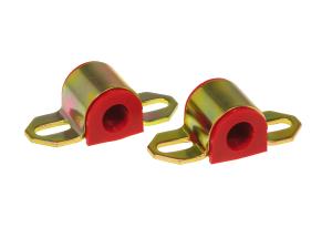 00-01 Mitsubishi Eclipse Prothane Sway Bar Bushings - Front (Red)