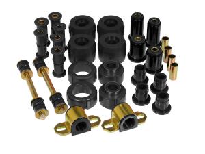 87-96 Dodge Dakota 2WD Prothane Complete Bushings - Total Kit (Black)