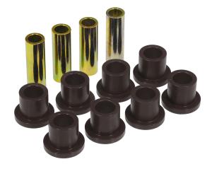 1973-1974 Ford F-250 Pickup , 1973-1974 Ford F-350 Pickup  Prothane Rear Leaf Spring Eye Bushings - Crew Cab - Black