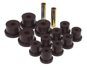 1964-1966 Ford Mustang  Prothane Rear Leaf Spring Eye and Shackle Bushings - 9/16 ID Shackle - Black