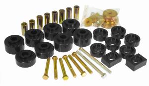 1980-1996 Ford Bronco  Prothane Body Mount Bushings - Black